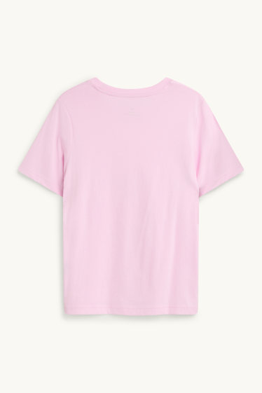 Damen - T-Shirt - Regular Fit - rosa
