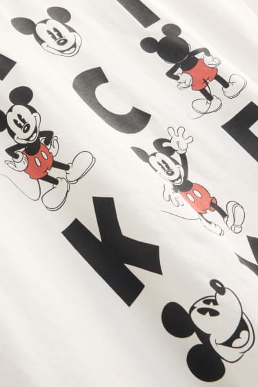 Mujer - Camiseta - blanco / negro