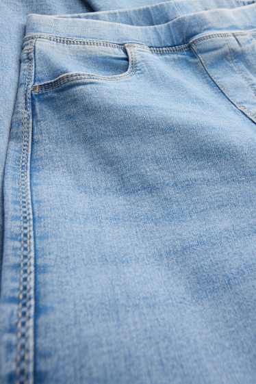 Děti - dívky - Wide leg jeans - džíny - modré