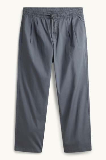 Herren - Hose - Relaxed Fit - grau