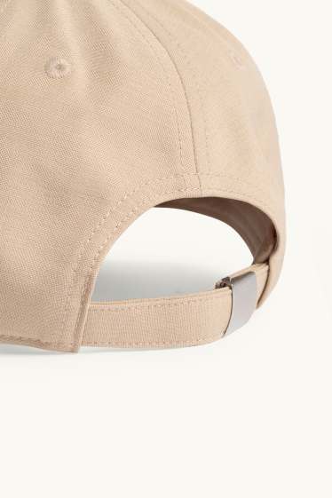 Hommes - Casquette - beige