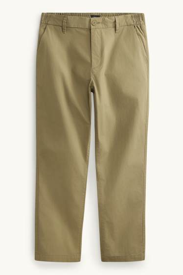 Herren - Chino - Tapered Fit - khaki