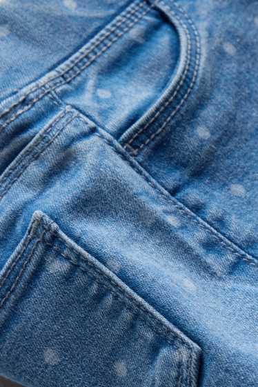 Nena - Wide Leg Jeans - de piquets - texà blau