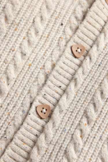 Baby Buben - Baby-Jacke mit Kapuze - hellbraun