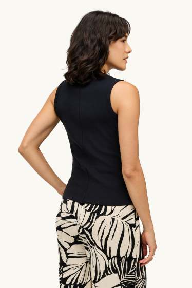 Damen - Top - schwarz