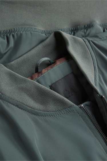 Herren - Bomberjacke - gefüttert - khaki