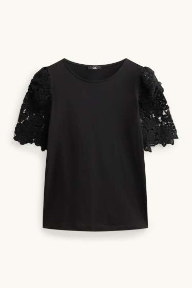 Mujer - Camiseta - negro