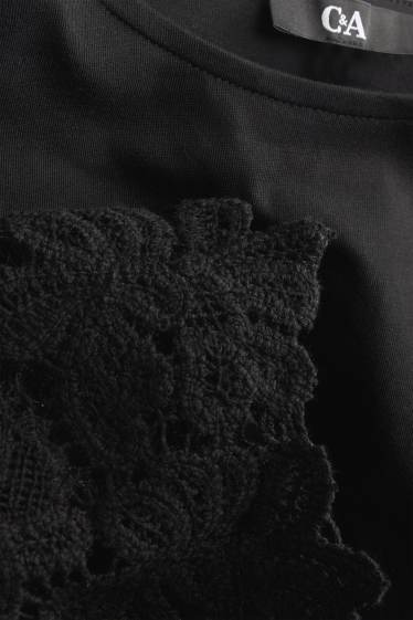 Mujer - Camiseta - negro