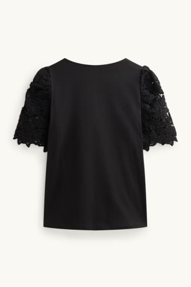 Mujer - Camiseta - negro