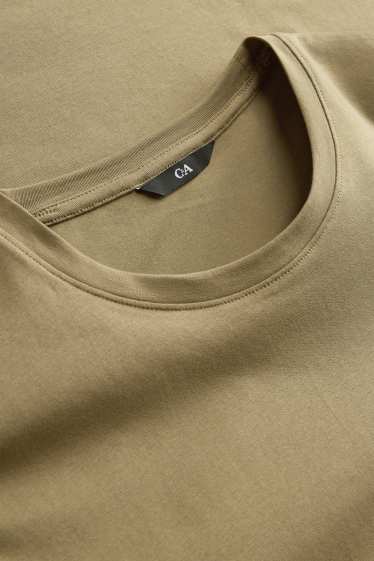 Herren - T-Shirt - Slim Fit - khaki