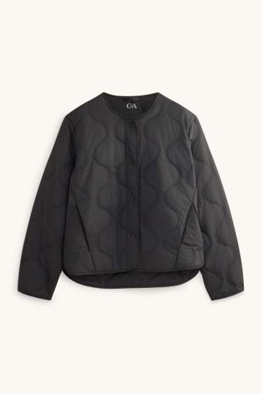 Damen - Steppjacke - schwarz