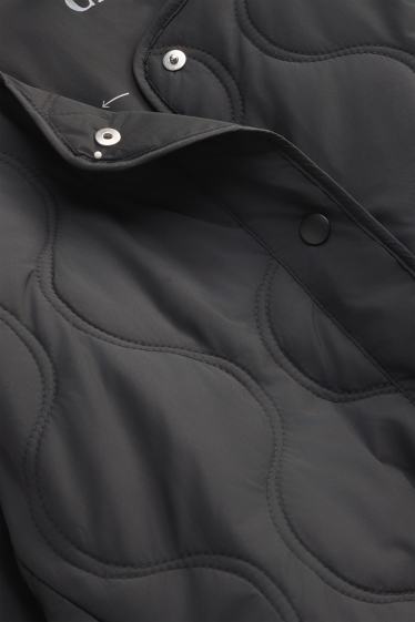 Damen - Steppjacke - schwarz