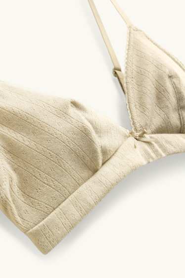 Donna - Reggiseno - giallo senape