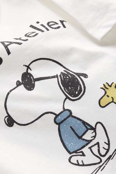 Dames - T-shirt - regular fit - Peanuts - wit