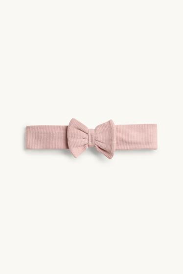 Bébés filles - Petites fleurs - tenue bébé - 3 pièces - blanc / rose