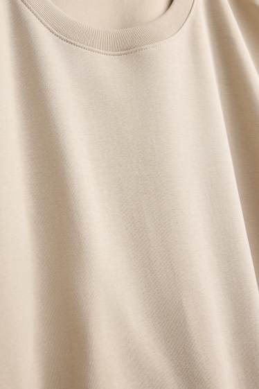 Herren - T-Shirt - Relaxed Fit - beige