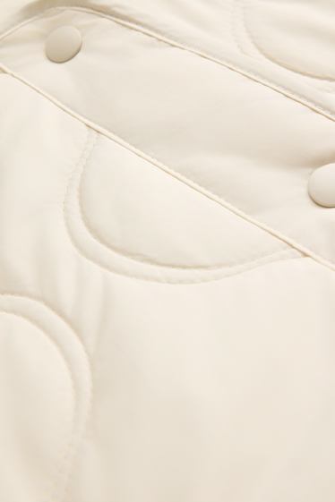 Damen - Steppjacke - weiß