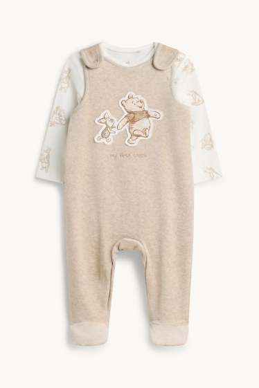 Unisex - Winnie the Pooh - pijama d’una peça - 2 peces - marró clar