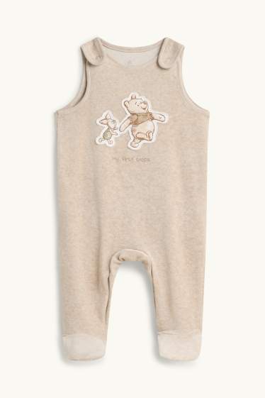 Unisex - Winnie the Pooh - pijama d’una peça - 2 peces - marró clar