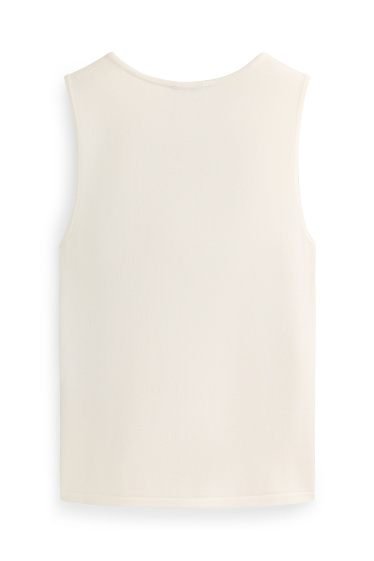 Dames - Spencer - crème wit