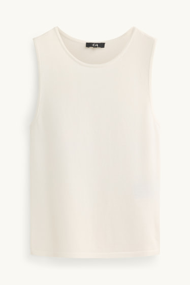 Dames - Spencer - crème wit