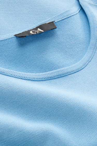 Damen - Pullunder - hellblau