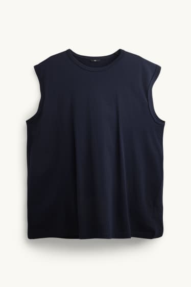 Hommes - Débardeur - bleu foncé