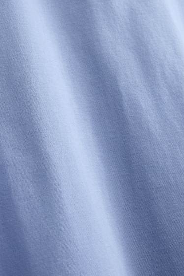 Heren - T-shirt - regular fit - lichtblauw