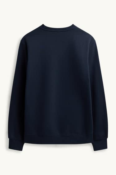 Bărbați - Bluză de molton - albastru închis