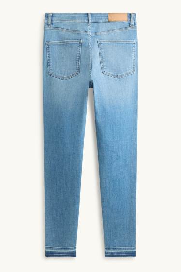 Damen - Skinny Jeans - High Waist - LYCRA® ADAPTIV Fiber - jeansblau