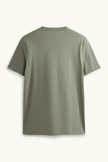 Bărbați - Tricou - regular fit - kaki