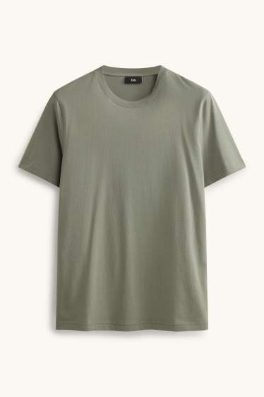 Bărbați - Tricou - regular fit - kaki