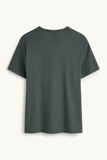 Herren - T-Shirt - Regular Fit - dunkelgrau