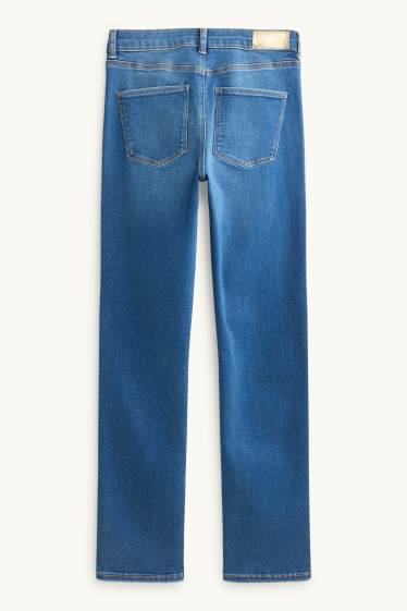 Dona - Straight jeans - mid waist - shaping jeans - LYCRA® - texà blau