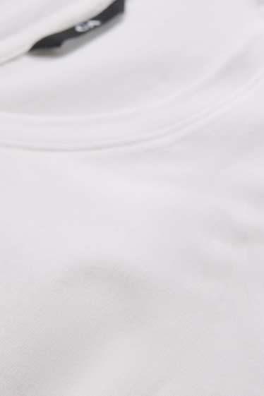Hommes - T-shirt - slim fit - blanc