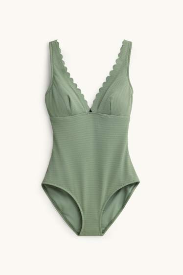 Femmes - Maillot de bain galbant - ampliforme - LYCRA® XTRA LIFE™  - vert clair