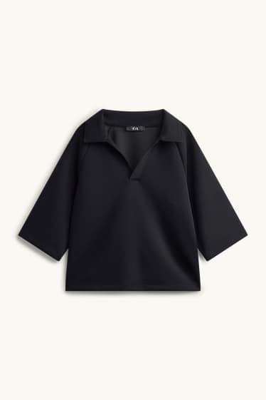 Dames - Sweatshirt - zwart