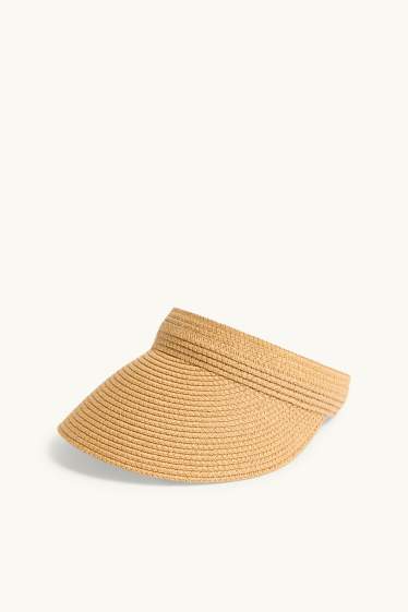 Femmes - Pare-soleil - marron clair