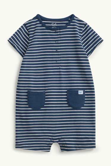 Baby Boys - Baby pyjamas - blue / white