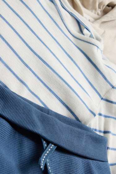 Baby: jongens - Newbornoutfit - 3-delig - blauw