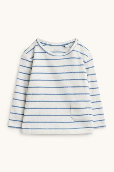 Baby: jongens - Newbornoutfit - 3-delig - blauw