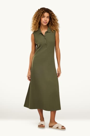 Femmes - Robe - kaki