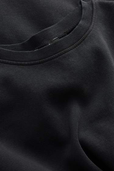 Femei - Rochie-tricou - negru