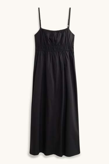 Damen - Empirekleid - schwarz