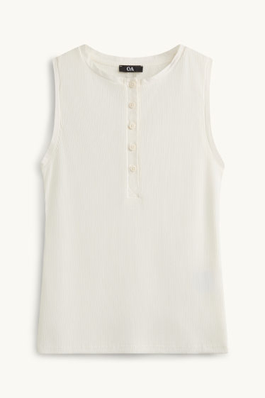 Dames - Topje - wit