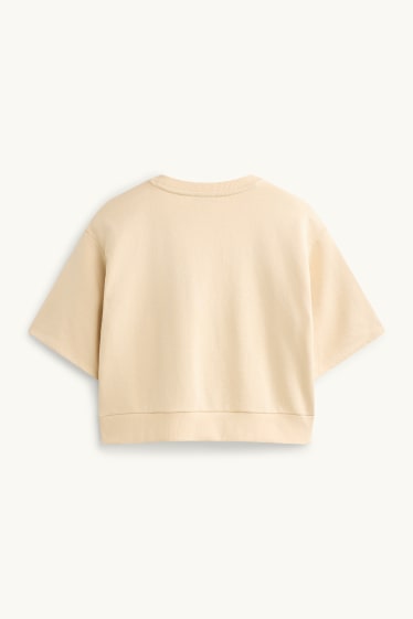 Dames - Sweatshirt - apricot