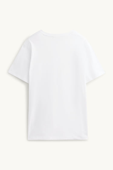 Uomo - T-shirt - regular fit - bianco