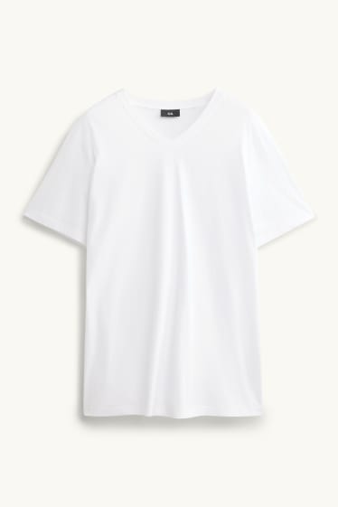 Uomo - T-shirt - regular fit - bianco