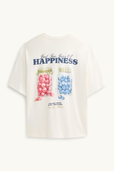 Dames - T-shirt - wit