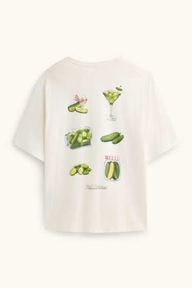 Dames - T-shirt - wit